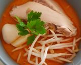 A picture of step 4 of Curry Noodles (Mee kari).