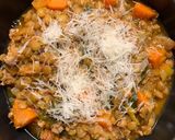 A picture of step 8 of Lentil Soup with Sausage.