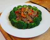 Foto langkah ke 4 dari resep Brokoli Cah Sapi.