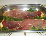Foto del paso 7 de la receta: Pastel de espinacas y jamón serrano