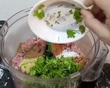 A picture of step 3 of Kofta Karahi.