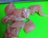 A picture of step 2 of Easy Fluffy and Soft Oyako Don (Chicken and Egg Rice Bowl).