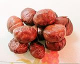 A picture of step 1 of Marron Cream Made with Chestnuts Simmered in their Skins - Great for Mont Blanc Too.