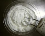 A picture of step 1 of Adzuki Cream Filled Matcha Swiss Roll.