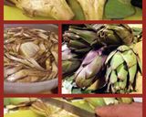 A picture of step 1 of AMIEs "TAGLIATELLE al CARCIOFI (artichokes)".