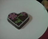 A picture of step 4 of Valentine's Day Blooming Sakura Decoration Chocolate.