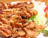 A picture of step 8 of Large Chicken Katsu.