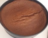 A picture of step 3 of 4 ingredient chocolate cake.