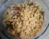 A picture of step 15 of My BLT Pasta Salad (Bacon, Lettuce & Tomato) with Potato Crisps.