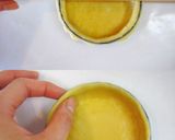 A picture of step 8 of Cream Cheese Custard Peach Tarts.