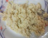 A picture of step 1 of Peanut potato sesame kebab.