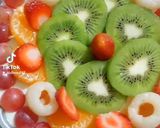 Foto langkah ke 1 dari resep Puding Sutra Buah super Lembut.