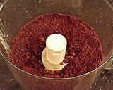 A picture of step 8 of Chocolate Crunch Layer Cake.