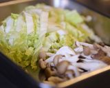 A picture of step 5 of Chinese Cabbage and Ground Chicken in Aburaage.