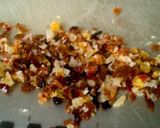 A picture of step 1 of Rum Scented Fruity Biscotti.