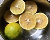 A picture of step 1 of Sweet Lime Juice.