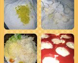 A picture of step 1 of sig's Blue, Parmesan, Goats and Cheddar Cheese Mini Muffins.