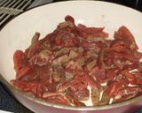 A picture of step 4 of Shortcut Pepper Steak.