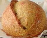 Foto langkah ke 16 dari resep Turmeric Curry Leaves Sourdough Bread.