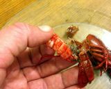 A picture of step 20 of Preparing and Serving Crayfish.