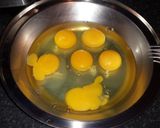 A picture of step 1 of Onion and sausage omelette.