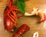 A picture of step 22 of Preparing and Serving Crayfish.