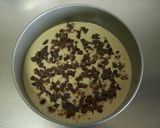 A picture of step 6 of Chocolate-Chestnut Cheesecake.