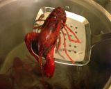 A picture of step 16 of Preparing and Serving Crayfish.