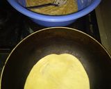 A picture of step 3 of Chapati Egg Wrap.