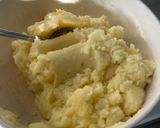 A picture of step 1 of Fish pie.