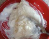 A picture of step 3 of My Soft Cheese and Tomatoe Salad 😊.