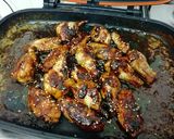 A picture of step 6 of Honey and Soy Chicken Wings.