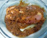 A picture of step 5 of Honey Mustard Chicken.