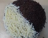 Foto langkah ke 8 dari resep Brownis kukus no mixer 2 telur.