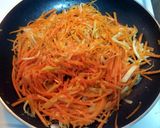 A picture of step 3 of Namsuk's Korean Bibimbap.