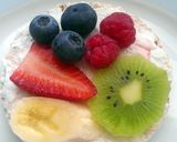 A picture of step 4 of Vickys Rice Cake Topper Ideas, Gluten, Dairy Egg & Soy-Free.