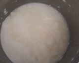 A picture of step 1 of Namkeen lassi.