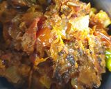 A picture of step 8 of Soya vadi sabji.