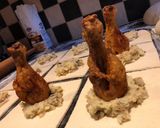 Pas rețetă Pulpe de pui cu umplutură delicioasă în crustă de aluat 😋😉 3 fotografie