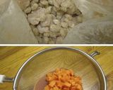A picture of step 2 of Crispy Soybeans & Chicken.