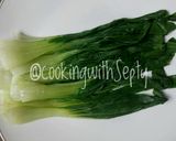 Foto langkah ke 3 dari resep Pakcoi Bawang Putih Pedas/ Bok Choy/ Sawi Sendok.