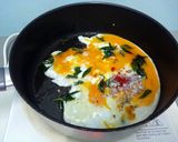 A picture of step 2 of Fried Rice With Eggs And Curry Leaves.