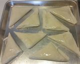A picture of step 5 of Spanakopita Bites.
