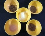A picture of step 1 of Tasty khasta Nimki mathari with masala tea.