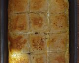 A picture of step 7 of Fillo pastry with meat.