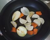 A picture of step 2 of Chicken Pho with Instant Seasoning Cubes.