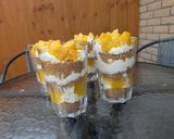 Mangós túrós pohárkrém recept fázis 3 fotója