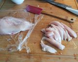 Foto del paso 1 de la receta Tumbet Mallorca con tiras de pollo