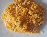 Foto del paso 7 de la receta: Risotto de pollo con caldo