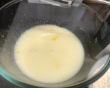 Foto del paso 2 de la receta: Bizcocho de coco con glaseado de limón y topping de chocolate y coco 🥥 (sin huevo 🥚)